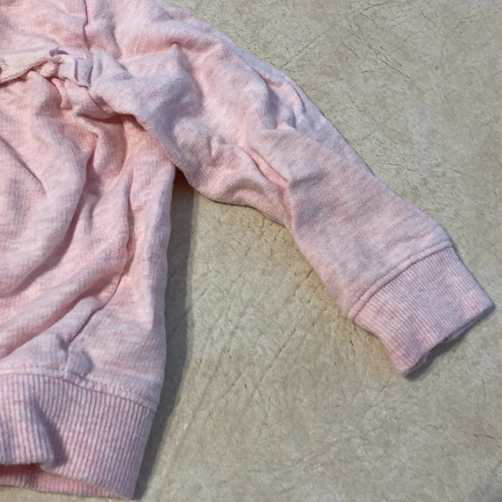 12M light pink hoodie